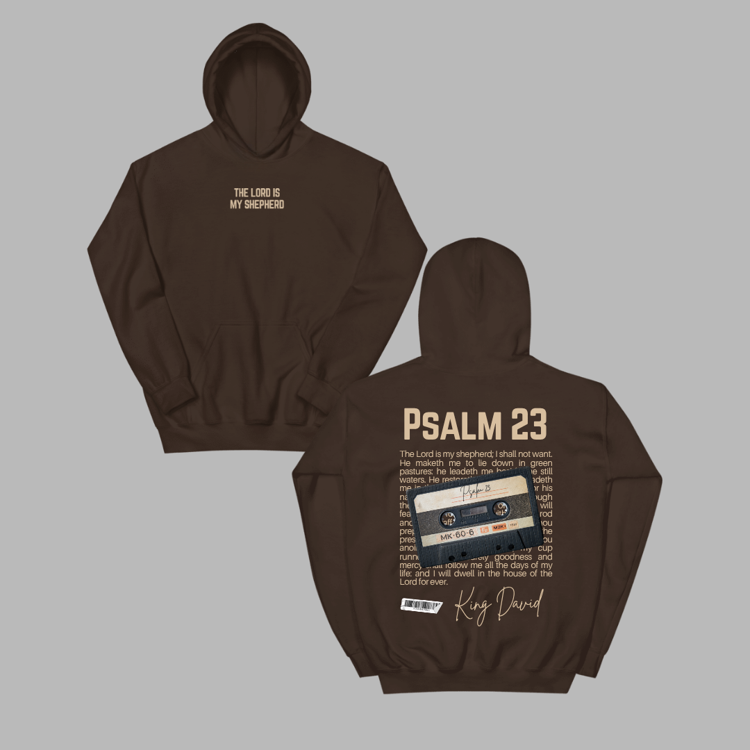 Psalms 23 Lyric Hoodie