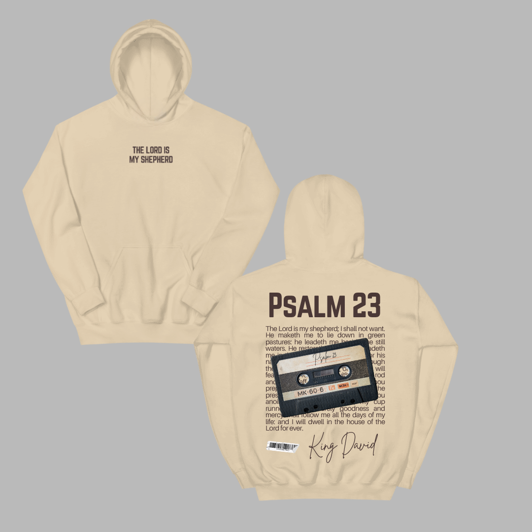 Psalms 23 Lyric Hoodie