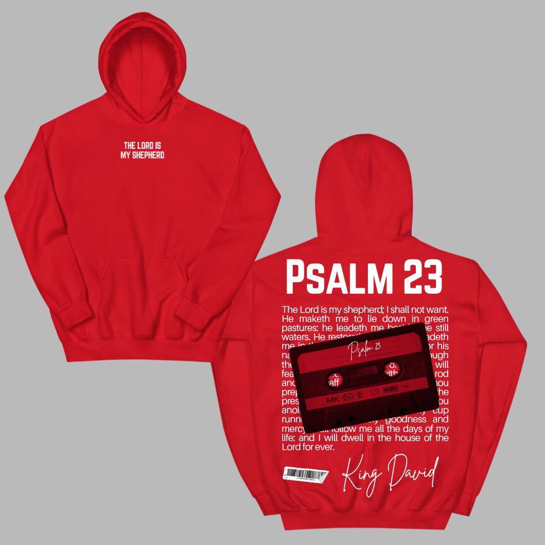 Psalms 23 Lyric Hoodie