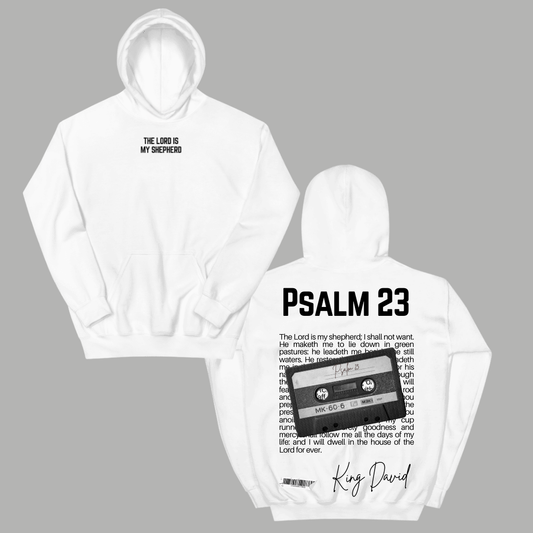 Psalms 23 Lyric Premium Hoodie