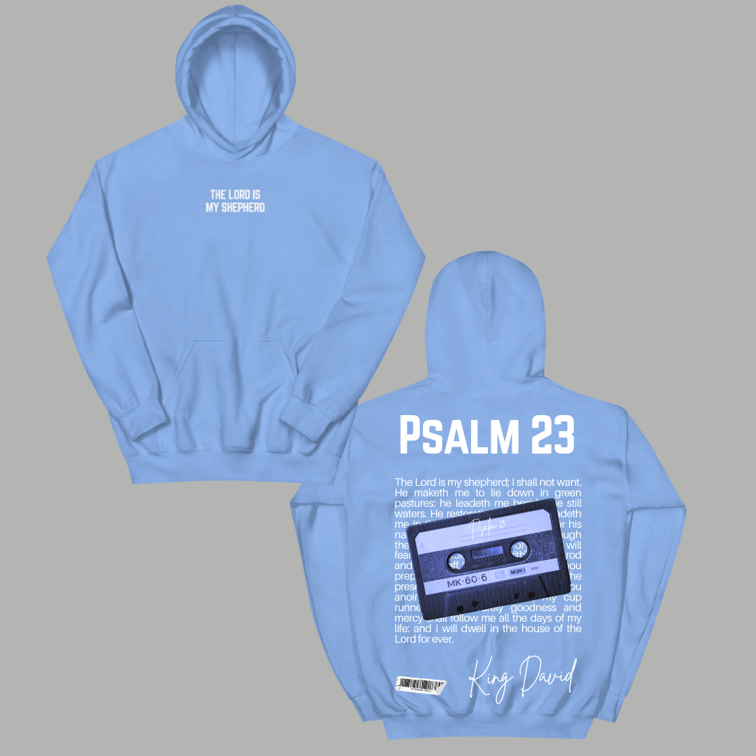 Psalms 23 Lyric Hoodie