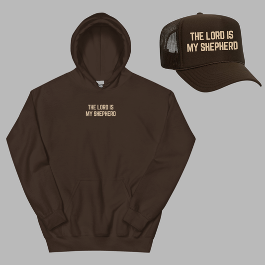Psalms 23 Lyric Hoodie + Cap Combo