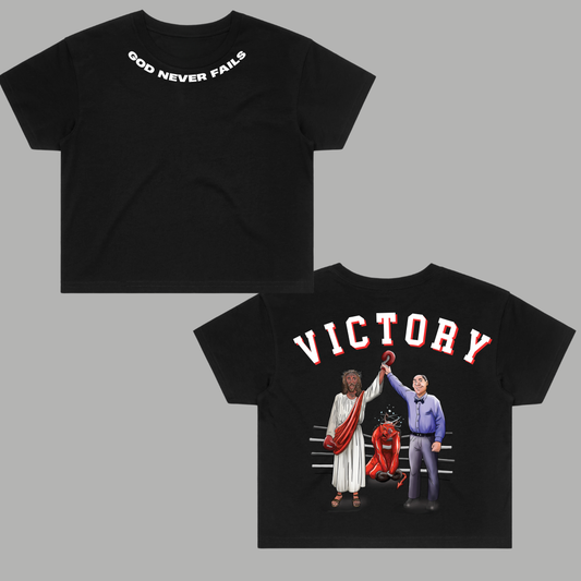 Victory Heavyweight Crop Top Tee