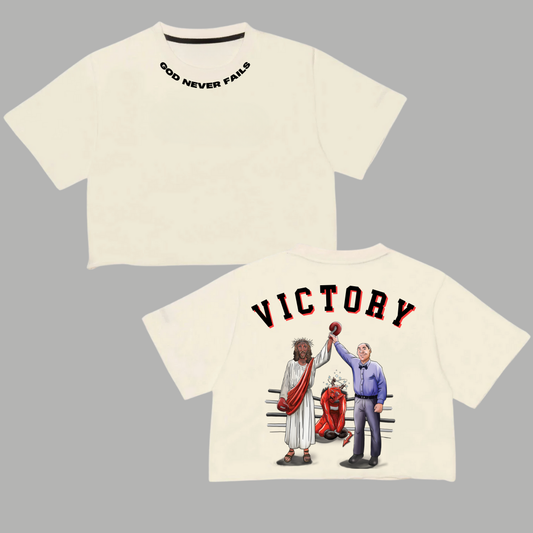 Victory Heavyweight Crop Top Tee