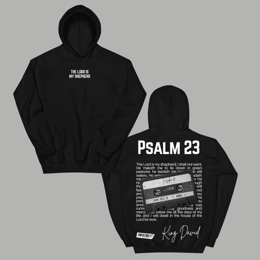 Psalms 23 Lyric Hoodie